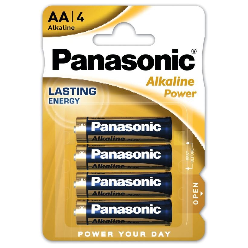 Baterii alcaline Panasonic Power Bronze LR6 4 bucati/set