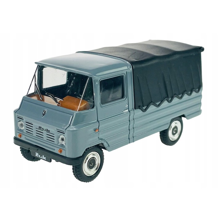 Колекционерска количка, Daffi, Zuk сив, 1:43, Метал, 10x5см