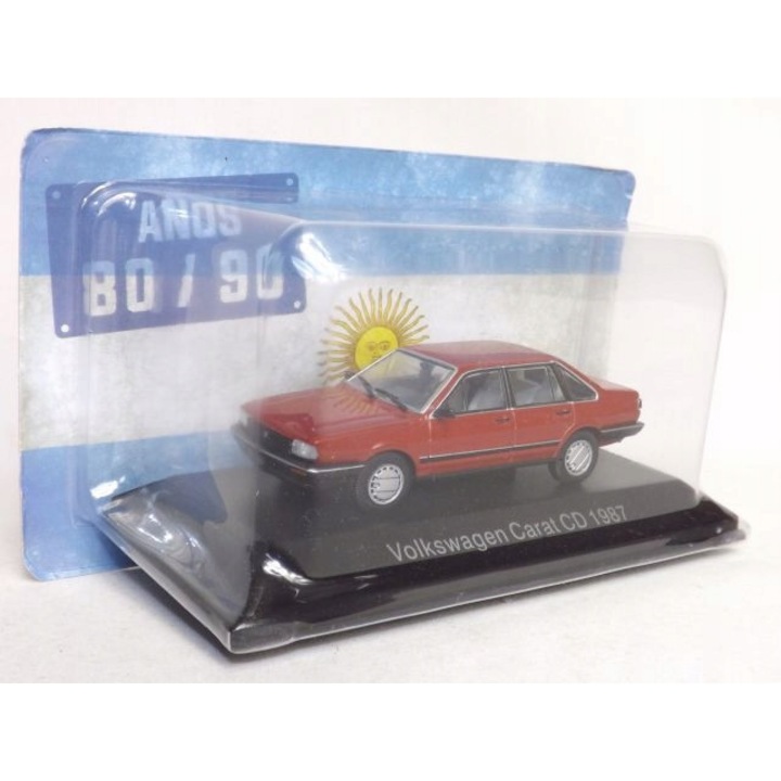 Количка играчка, Altaya, Модел Volkswagen Carat CD Salvat, детайлна, метал, 1:43