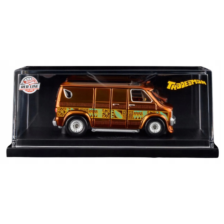 Количка играчка, Hot Wheels, Dodge Tradesman '70, лимитирана серия, метал, 8x3см