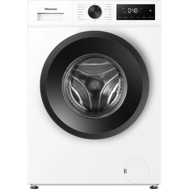 Masina de spalat rufe Hisense WF1I1342BWM, 13 kg, 1400 rpm