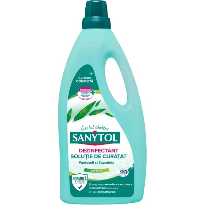 Sanytol univerzális fertőtlenítőszer padlóra és felülelekre, 1 l