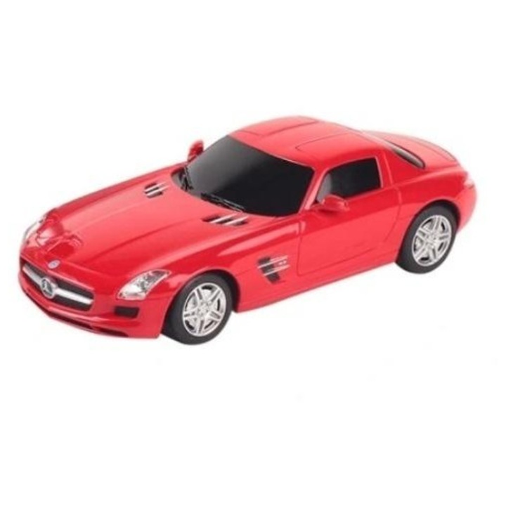 Кола с дистанционно управление Rastar Mercedes SLS AMG 1:24, червена, с дистанционно управление, код 742768