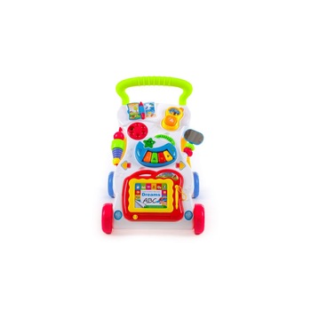 Masuta interactiva si Antepremergator cu jucarii detasabile,  Masuta interactiva si Antepremergator cu jucarii detasabile,