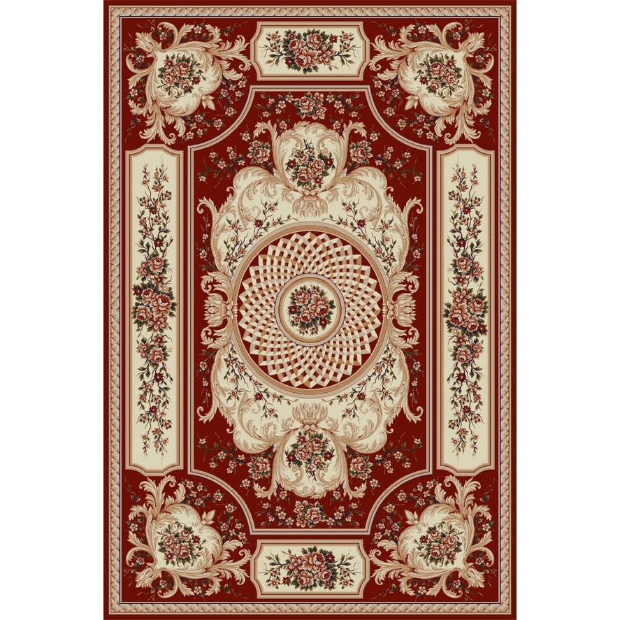 Covor Clasic, Lotos 531, Rosu, 50x80 cm, 1800 gr/mp