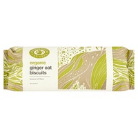 Biscuiti din ovaz cu ghimbir organic, vegan 200g, Doves Farm