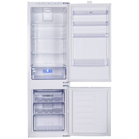 Combina frigorifica incorporabila Beko BCHA275E2S, 262 l, Clasa A+, NoFrost, Active Fresh Blue Light, H 178.1 cm, Alb