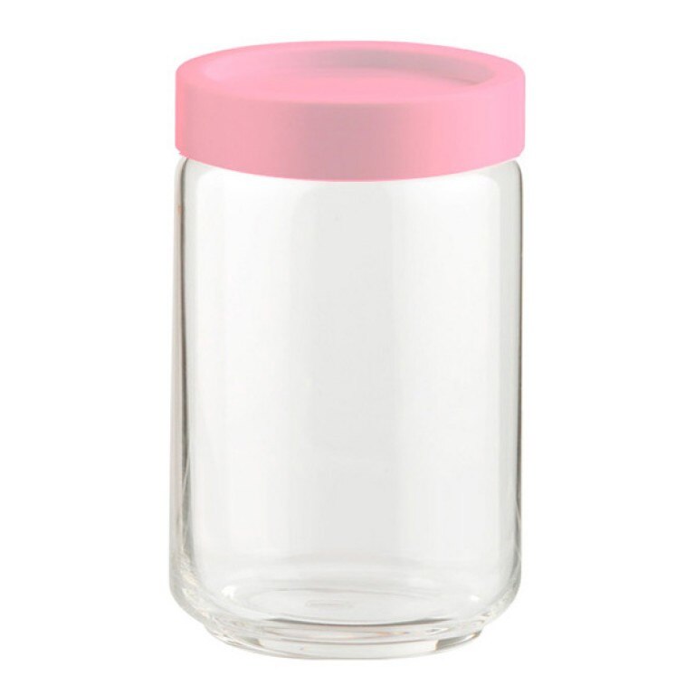 Borcan din sticla, Ocean, 2526G9903, Capac din plastic, 750 ml, Transparent