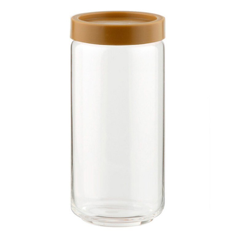 Borcan din sticla, Ocean, 2536G9601, Capac din plastic, 1 l, Transparent