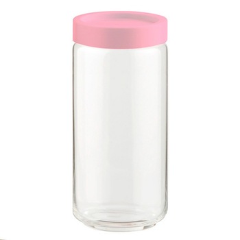 Borcan din sticla, Ocean, 2536G9903, Capac din plastic, 1 l, Transparent Borcan din sticla, Ocean, 2536G9903, Capac din plastic, 1 l, Transparent