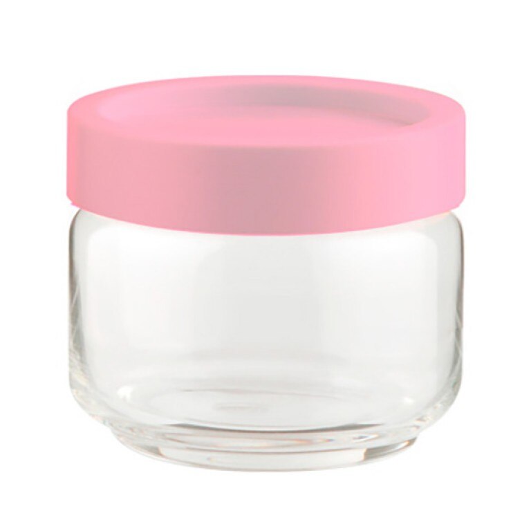 Borcan din sticla, Ocean, 2511G9903, Capac din plastic, 325 ml, Transparent