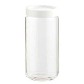 Borcan din sticla, Ocean, 2536G9701, Capac din plastic, 1 l, Transparent Borcan din sticla, Ocean, 2536G9701, Capac din plastic, 1 l, Transparent