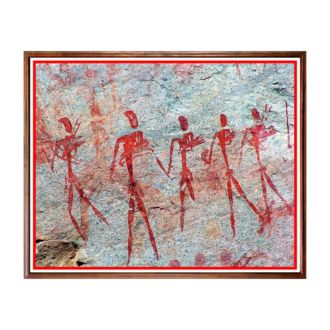 Tablou Poster, Arta Rupestra - AR-001, 40 x 50 cm