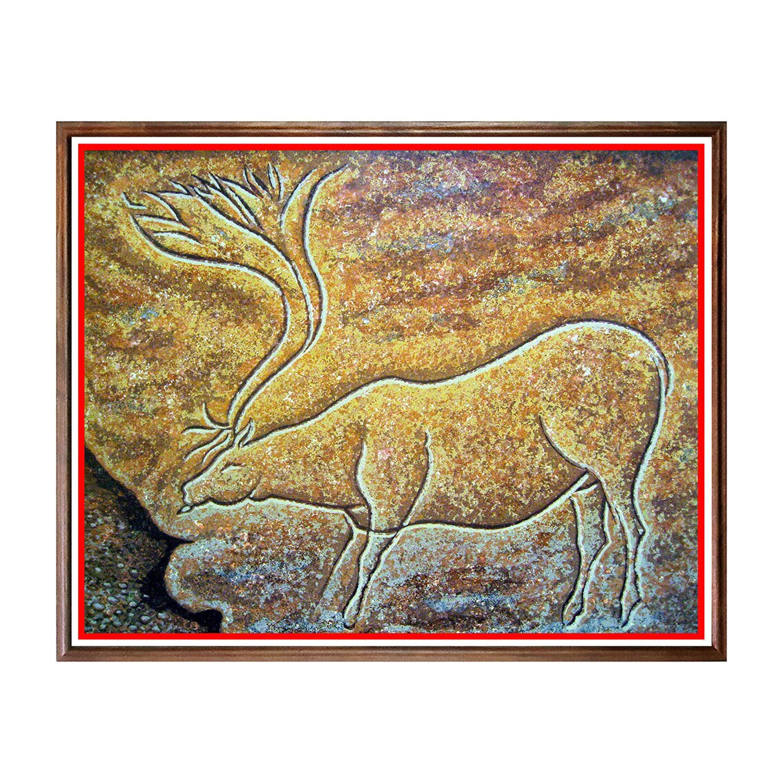 Tablou Poster, Arta Rupestra - AR-004, 40 x 50 cm