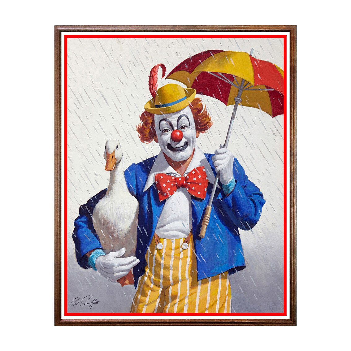 Tablou Poster, Clovn - CL-003, 40 x 50 cm