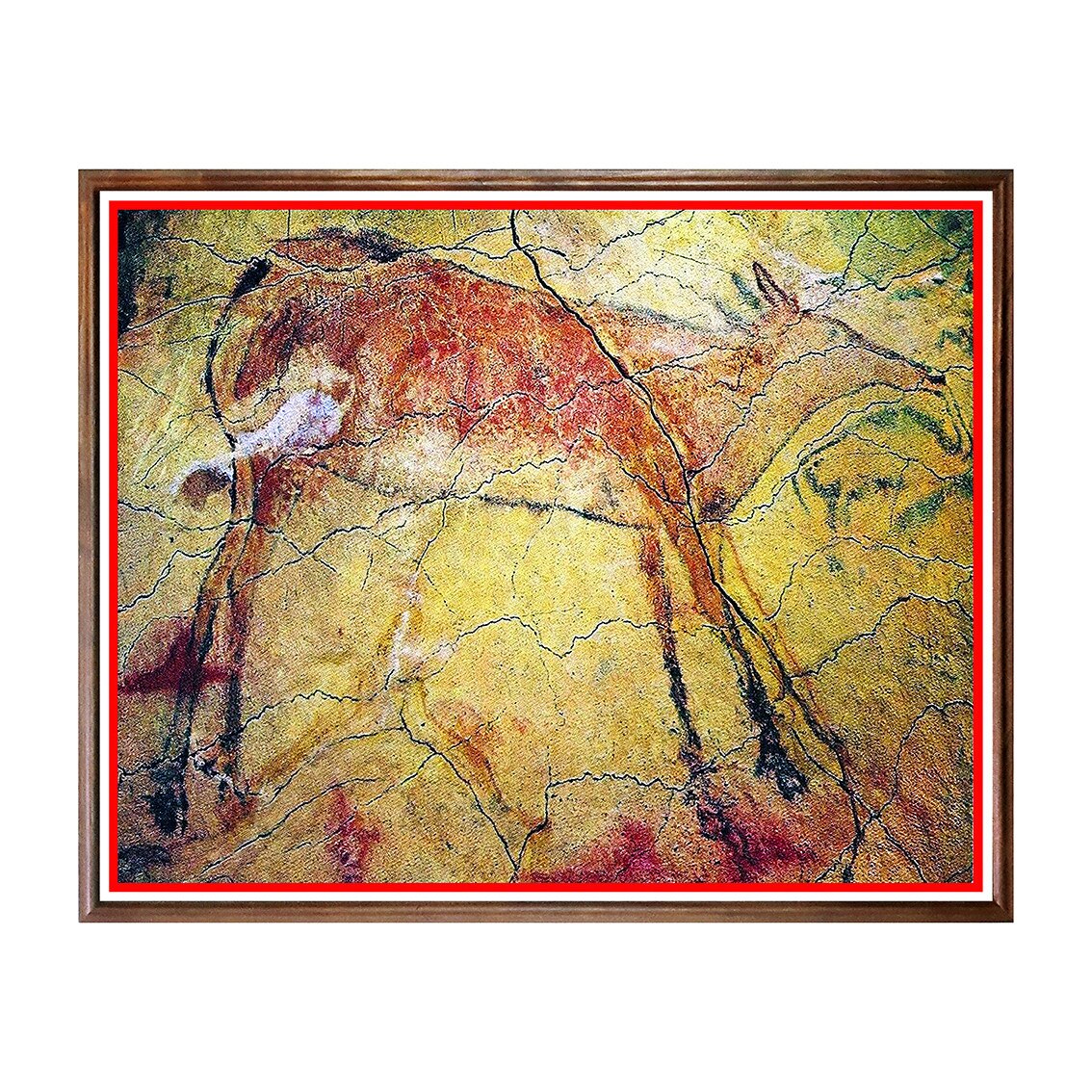 Tablou Poster, Arta Rupestra - AR-011, 40 x 50 cm