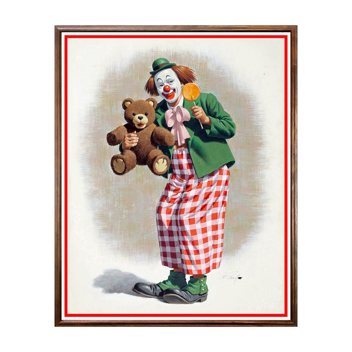 Tablou Poster, Clovn - CL-005, 40 x 50 cm