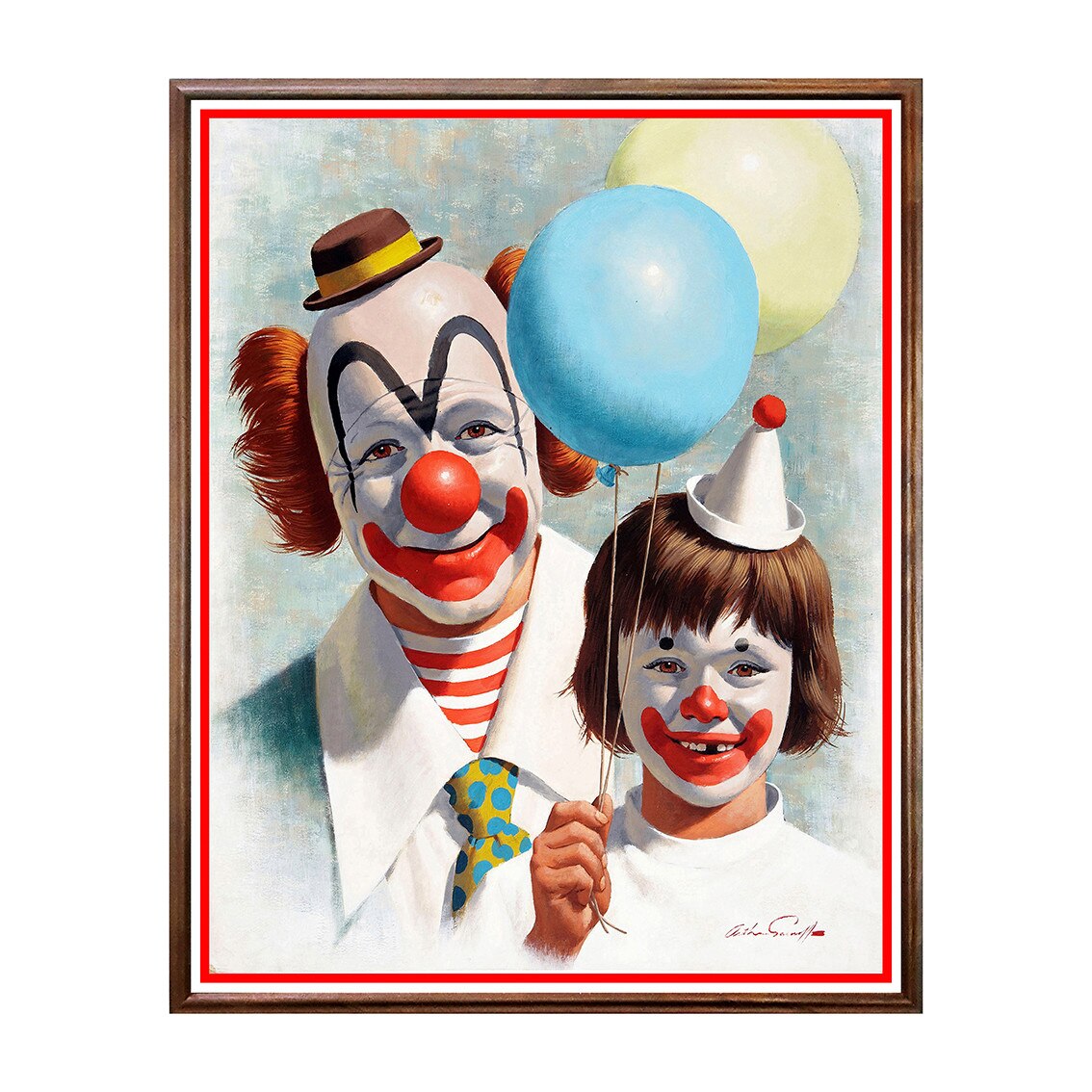 Tablou Poster, Clovn - CL-007, 40 x 50 cm