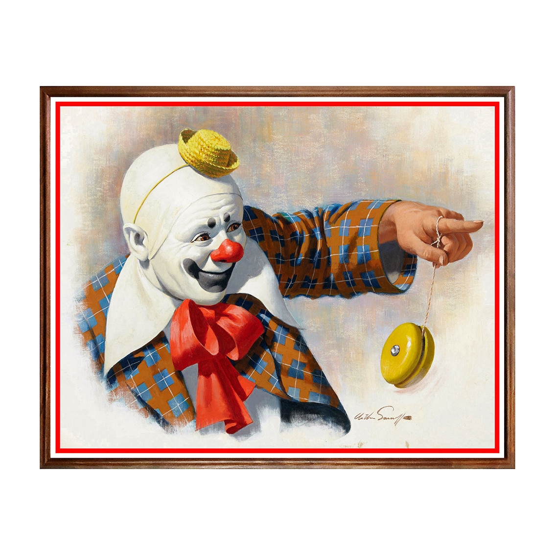 Tablou Poster, Clovn - CL-008, 40 x 50 cm