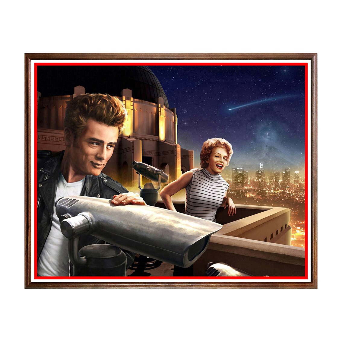 Tablou Poster, Mix Celebritati - MC-002, 40 x 50 cm