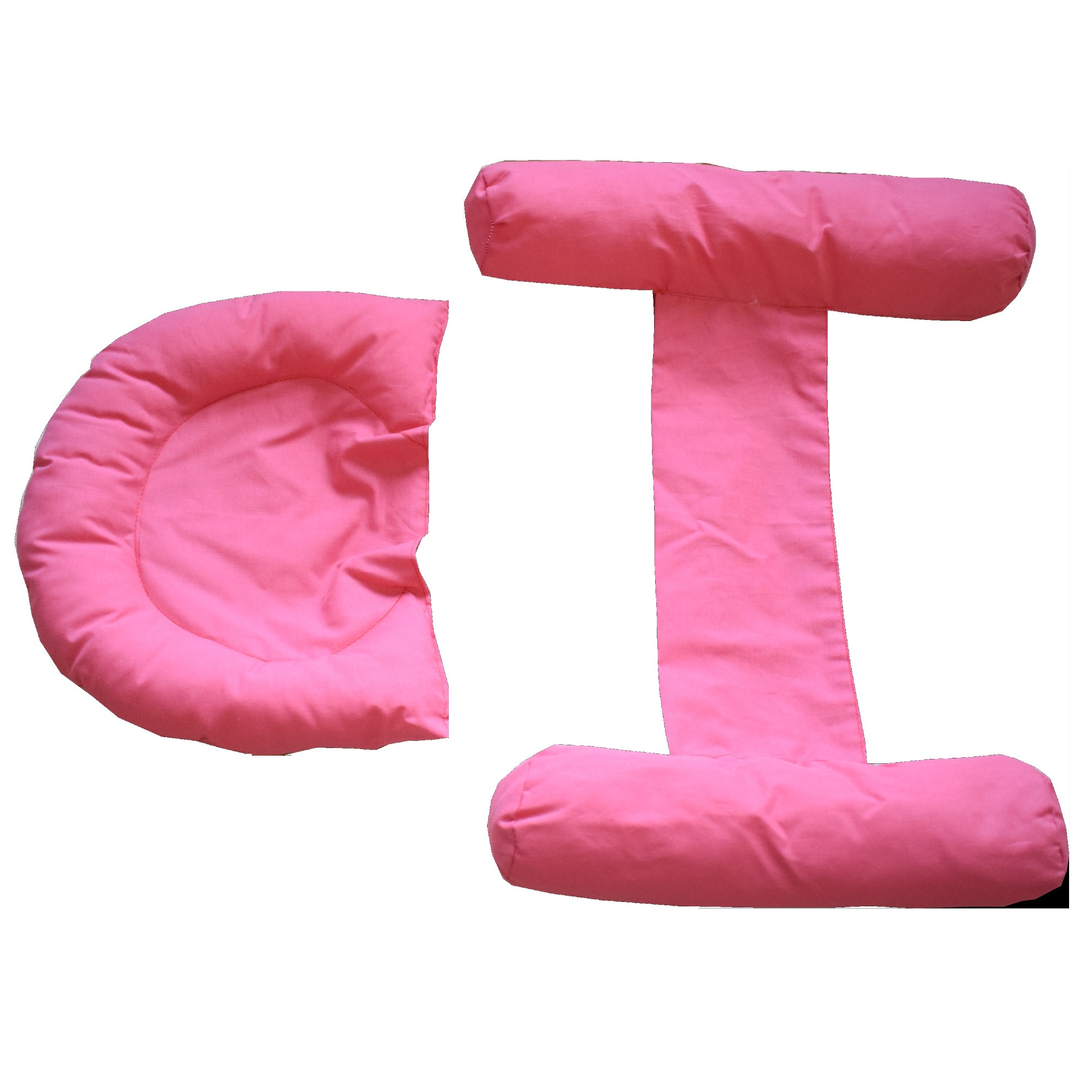 Set anti rostogolire, Bumbac, Lavabil, roz