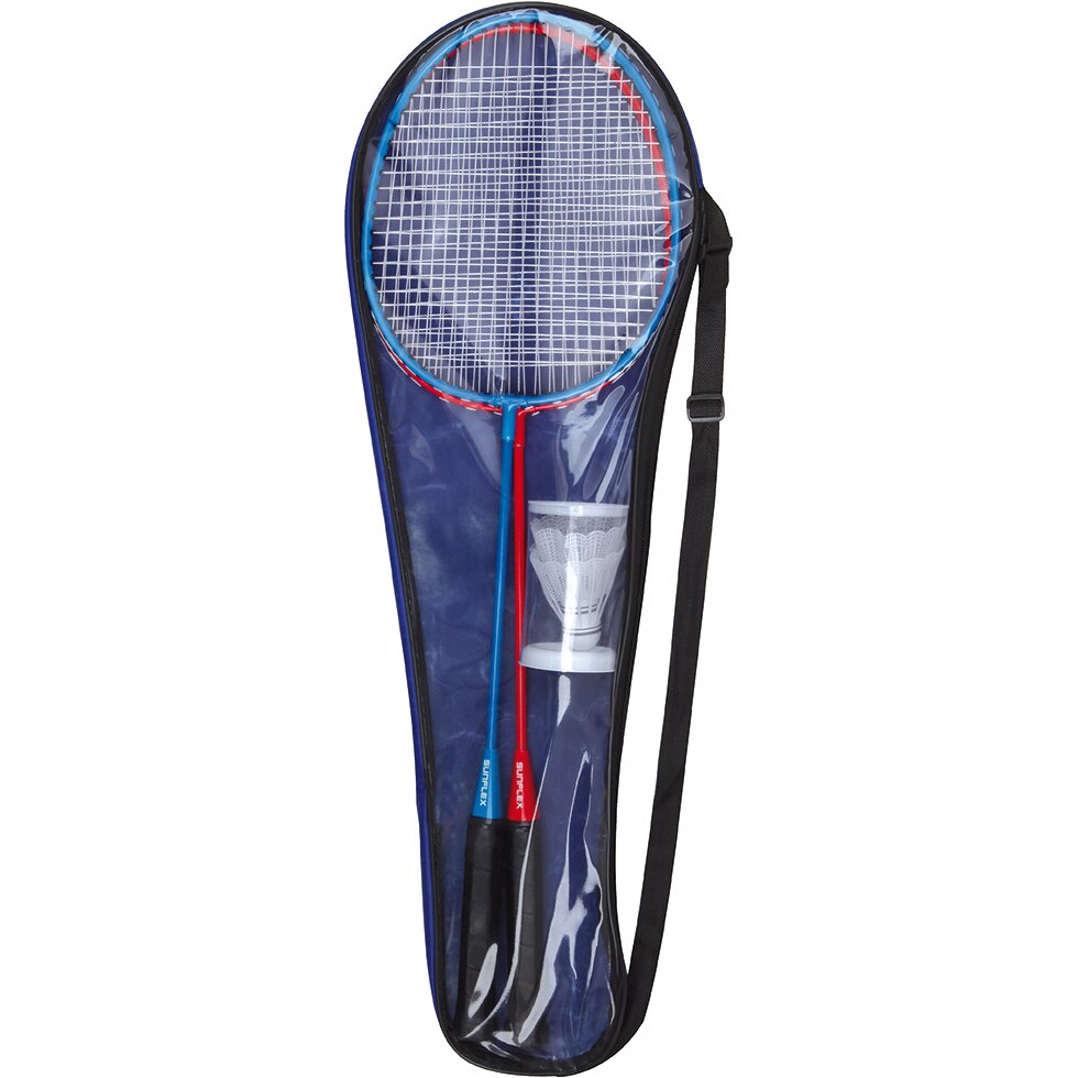 Sunflex Badminton Racket Dynamic Set badminton Sunflex Challenge Red/Blue - eMAG.ro