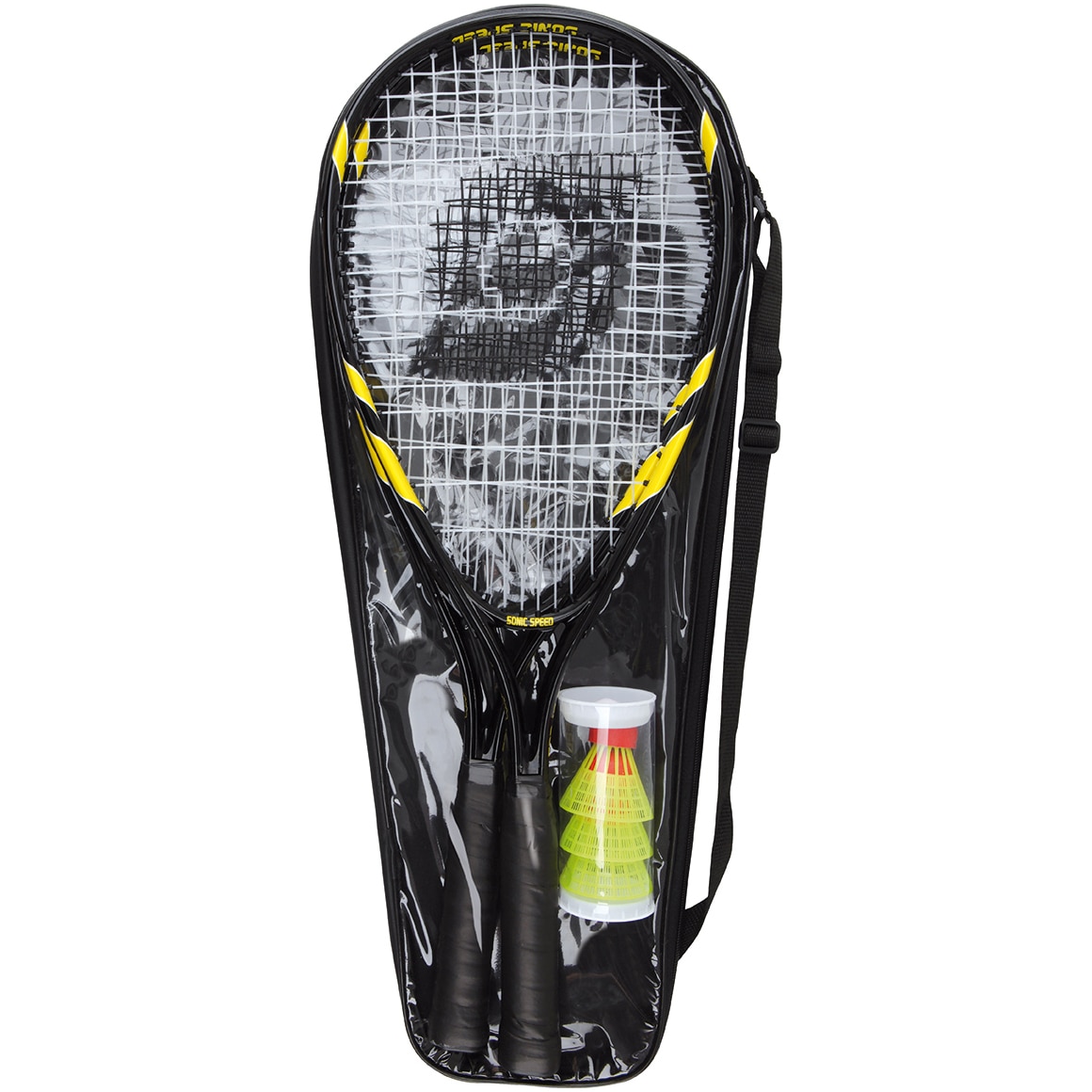 Sunflex Badminton Racket Dynamic Set badminton Sunflex Somic Speed Black - eMAG.ro