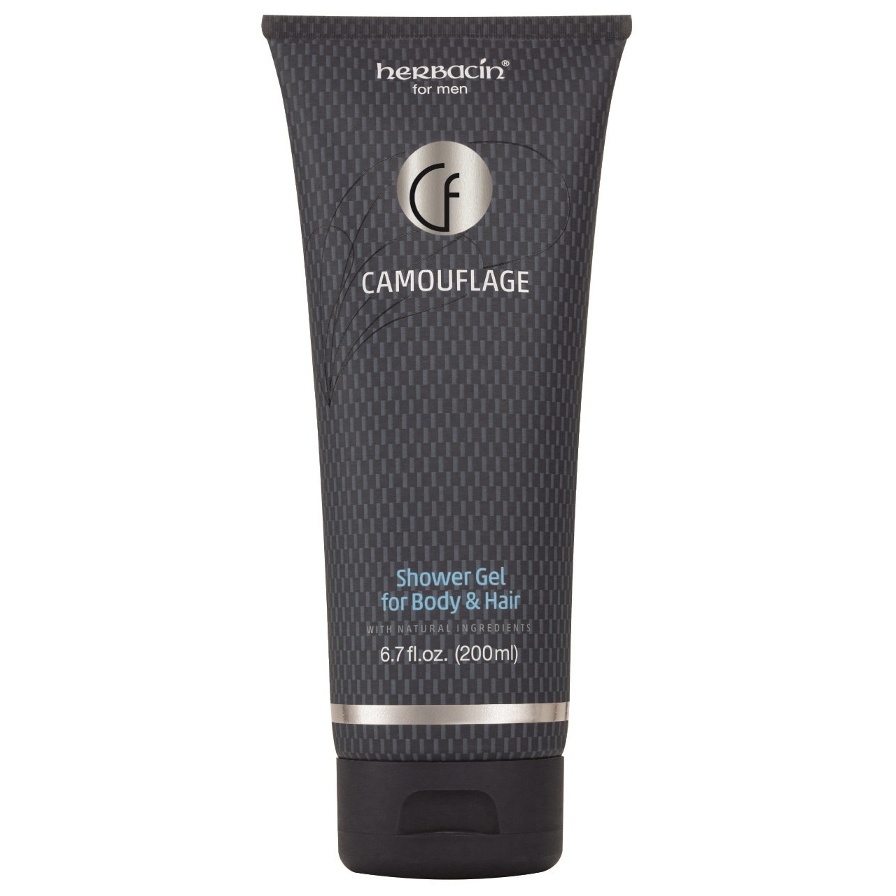 Gel de dus barbati 2 in 1 Camouflage 200 ml, Herbacin