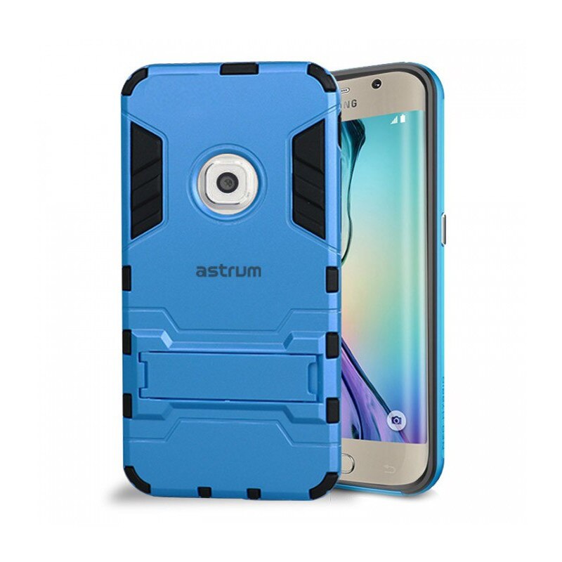 Husa Capac Astrum TC IRONMAN Samsung G925 Galaxy S6 EDGE Albastru
