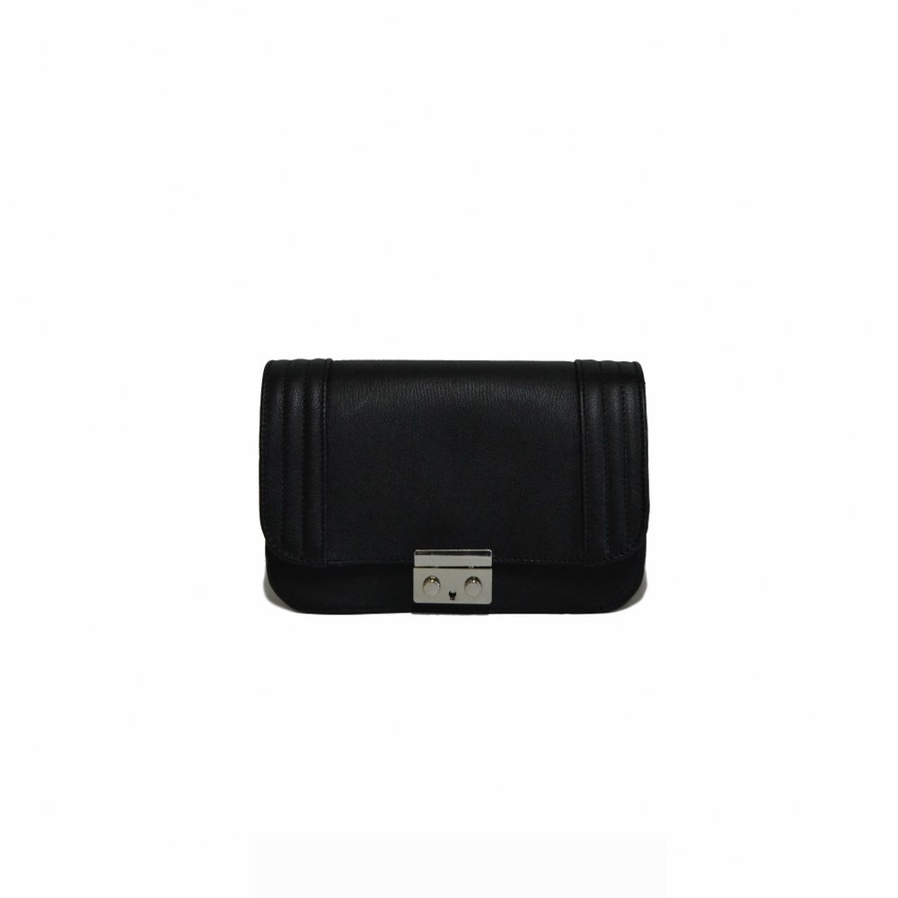 Geanta dama,Zea,piele naturala,neagra