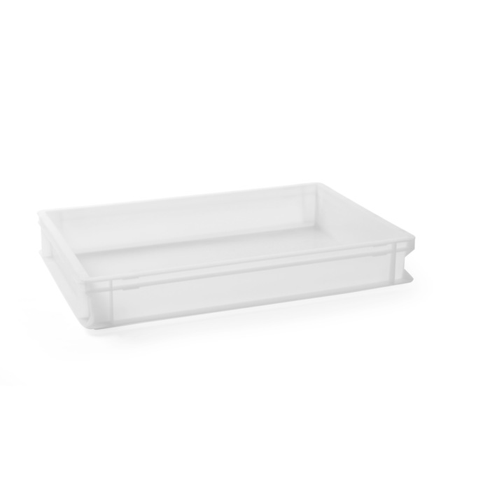 Tésztadoboz 14 l, polipropilén, 600x400x(H)75 mm, Hendi