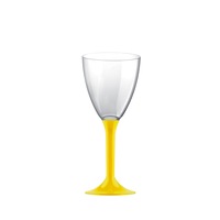 pahar pt vin rosu cu picior galben300 ml 20 bucset gold plast sommelier collection imagen 26_0_
0