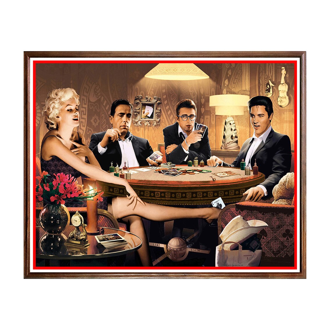 Tablou Poster, Mix Celebritati - MC-004, 40 x 50 cm