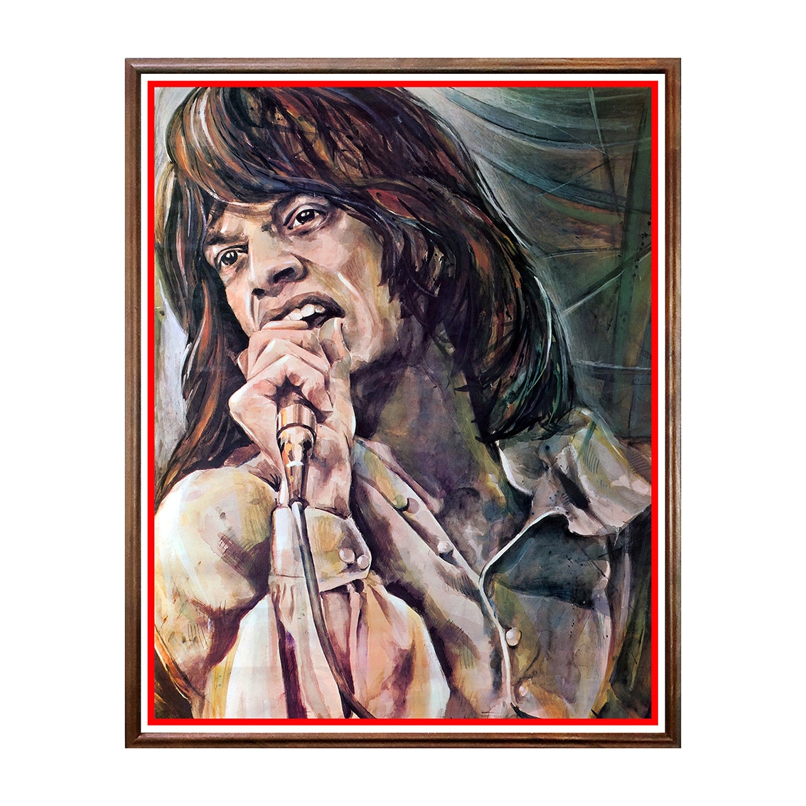 Tablou Poster, Music Star, Mick Jagger - MS-005, 40 x 50 cm.