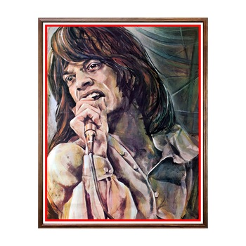 Tablou Poster, Music Star, Mick Jagger - MS-005, 40 x 50 cm. Tablou Poster, Music Star, Mick Jagger - MS-005, 40 x 50 cm.