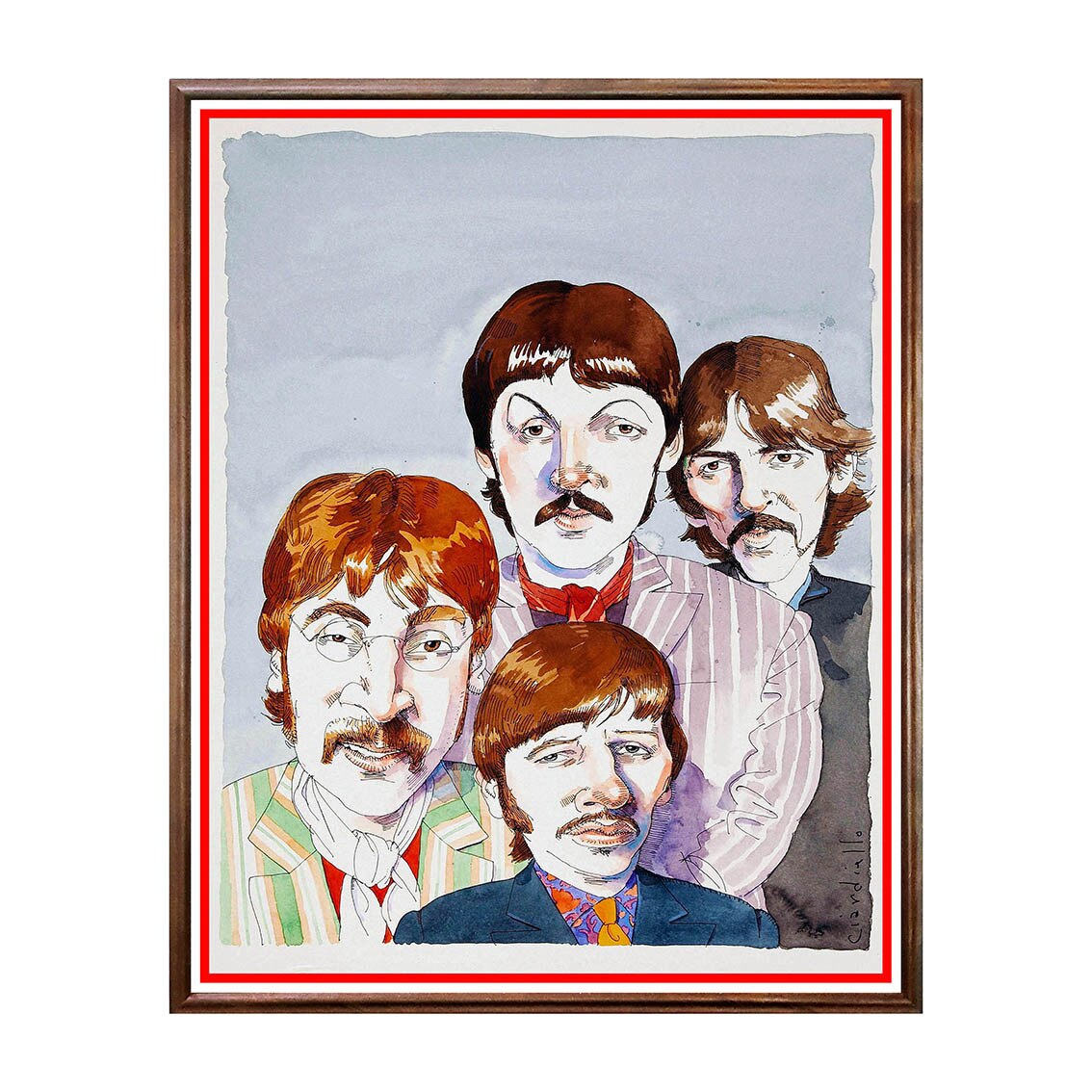 Tablou Poster, Music Star, Beatles - MS-001, 40 x 50 cm