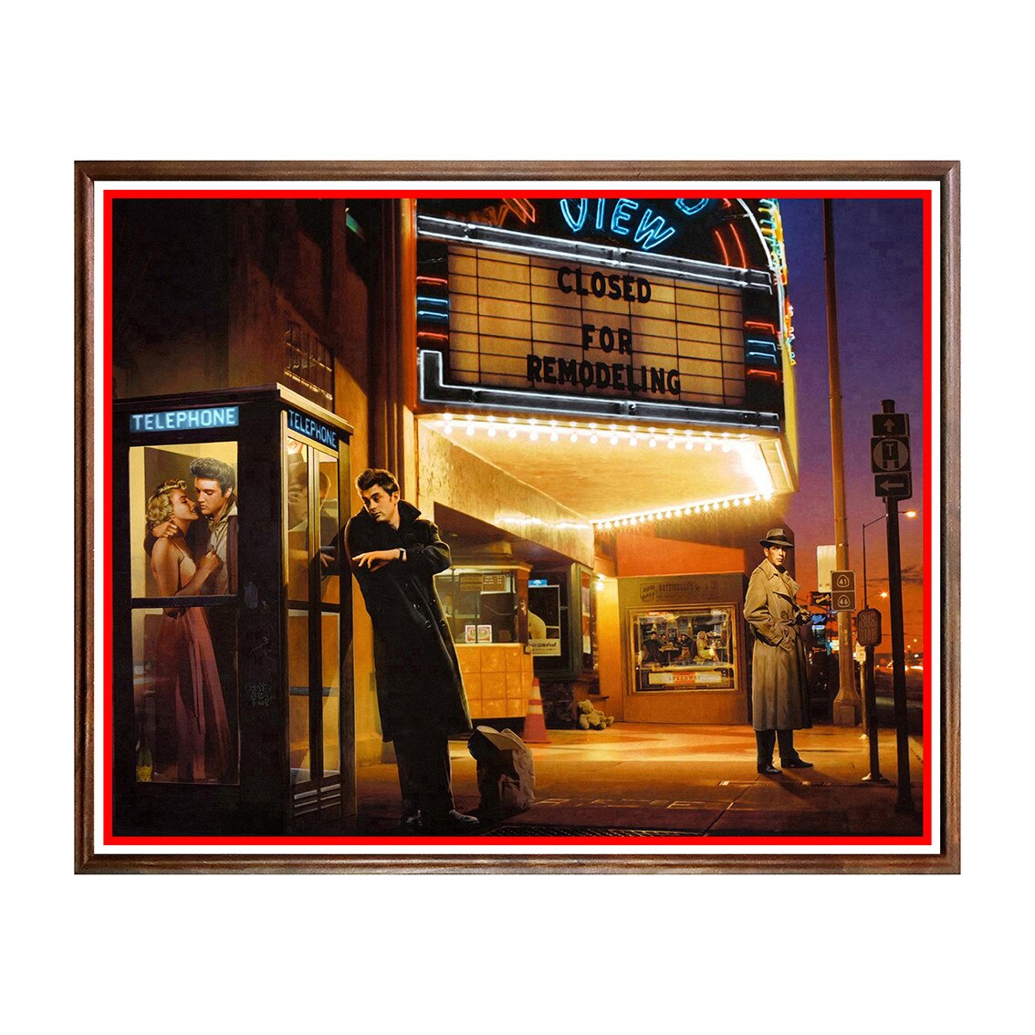 Tablou Poster, Mix Celebritati - MC-009, 40 x 50 cm