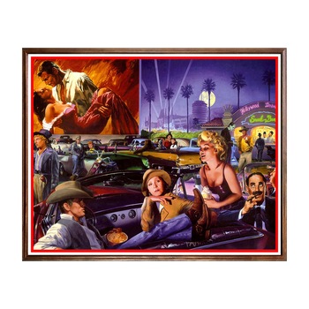 Tablou Poster, Mix Celebritati - MC-010, 40 x 50 cm Tablou Poster, Mix Celebritati - MC-010, 40 x 50 cm