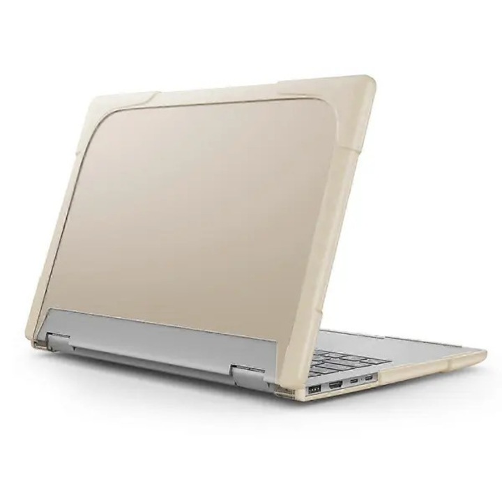 Защитен калъф за лаптоп STALVA-CJ-K0502-2026-0916-105, от твърд TPU+PC, противоударен, съвместим с HP Envy x360 14 (2024), каки