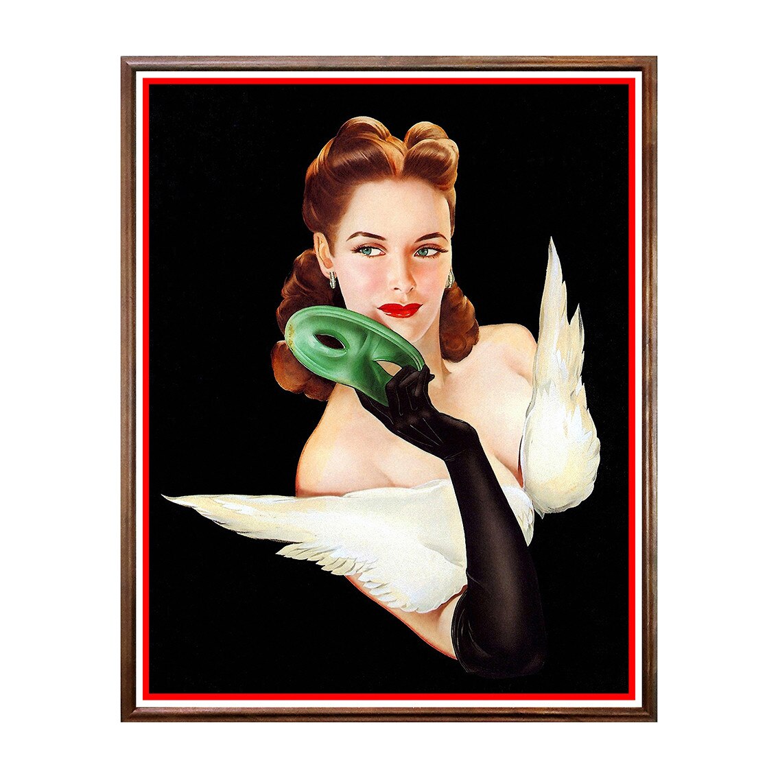 Tablou Poster, Portret Feminin - PF-001, 40 x 50 cm