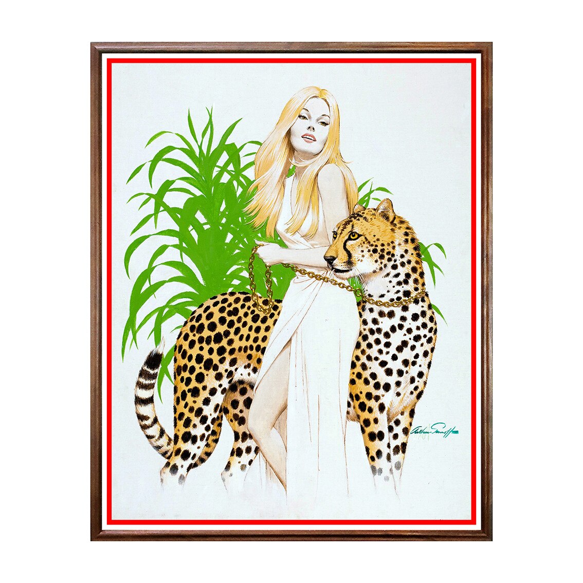 Tablou Poster, Portret Feminin - PF-008, 40 x 50 cm