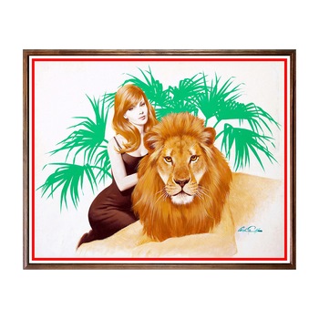 Tablou Poster, Portret Feminin - PF-010, 40 x 50 cm Tablou Poster, Portret Feminin - PF-010, 40 x 50 cm