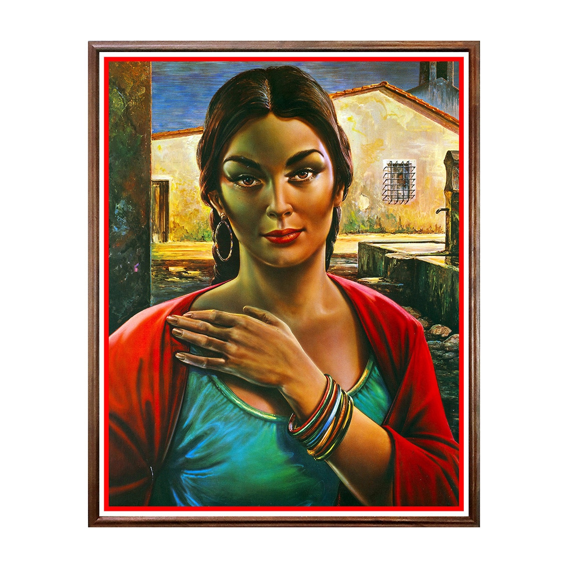 Tablou Poster, Portret Feminin - PF-013, 40 x 50 cm