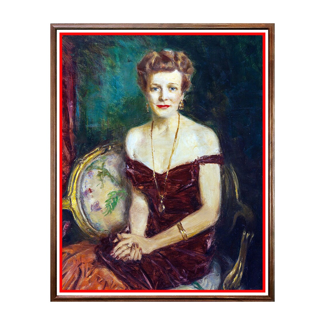 Tablou Poster, Portret Feminin - PF-021, 40 x 50 cm