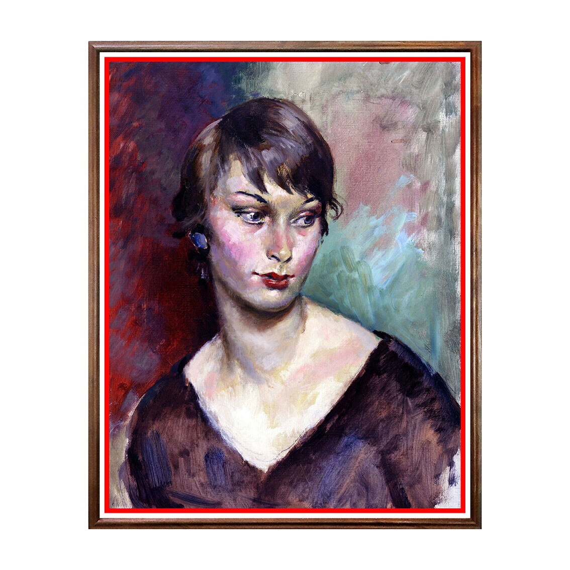 Tablou Poster, Portret Feminin - PF-017, 40 x 50 cm