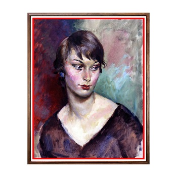 Tablou Poster, Portret Feminin - PF-017, 40 x 50 cm Tablou Poster, Portret Feminin - PF-017, 40 x 50 cm
