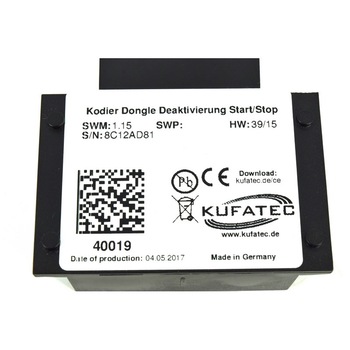 Kit modul Start / Stop AUDI A6 C7 (4G) 2012-2018 KUFATEC 40019 Kit modul Start / Stop AUDI A6 C7 (4G) 2012-2018 KUFATEC 40019
