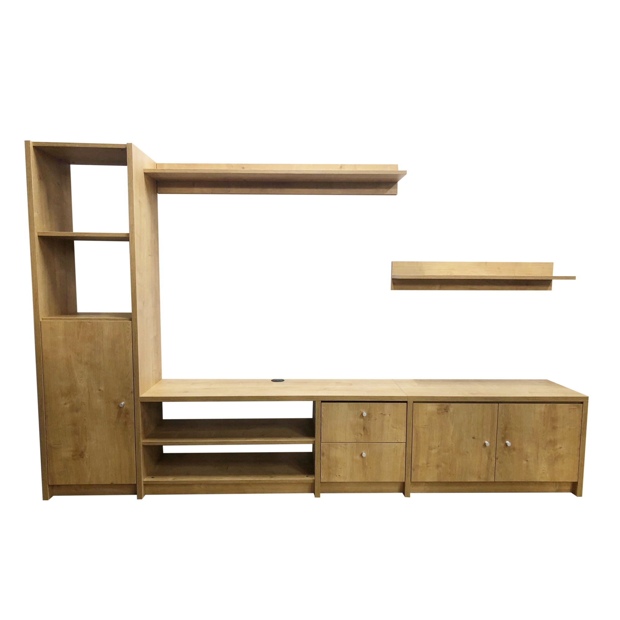 Biblioteca UniMob Model 6TV, 256 x 40 x 162 cm PAL 25/18 mm