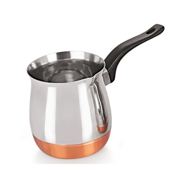 Ibric inox 600ml cu baza din Cupru GR724 Ibric inox 600ml cu baza din Cupru GR724