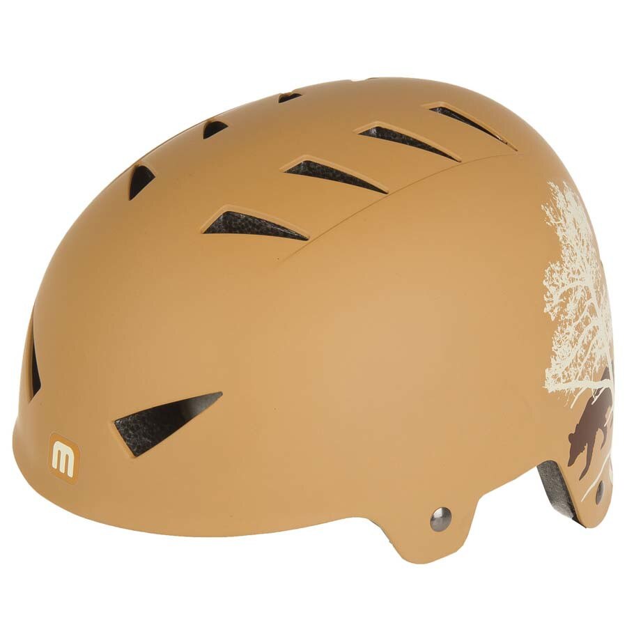 Casca MIGHTY FREESTYLE „X-STYLE BEAR” L(60-63 CM), Maro